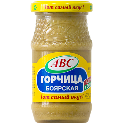 Горчица пищевая «Боярская» СТБ 337-98 180 г.