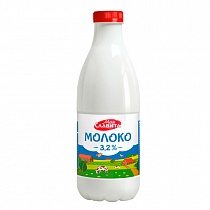 картинка Молоко питьевое ультрапастеризованное Пэт-бутылка м.д.ж. 3,2% 900 мл ТМ Моя Славита 